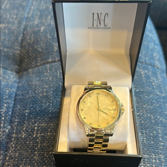 I.N.C Gold Toned Watch